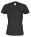 T-shirt Lady Black