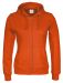 Full Zip Hood Lady Orange