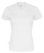 T-shirt V-neck Lady White