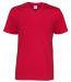 T-shirt V-neck Man Red