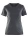 Prime Tee W Dark Grey Melange