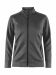 Noble Zip Jacket W Darkgrey melange