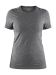 Deft 2.0 Tee W Dk Grey Melange