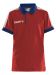 Pro Control Poloshirt Jr Bright Red/Navy