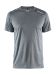 Rush SS Tee M Dk Grey Melange