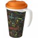 Brite-Americano® Grande 350 ml mug with spill-proof lid White
