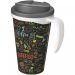 Brite-Americano® Grande 350 ml mug with spill-proof lid White