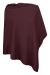 Poncho Women One Size wine