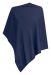 Poncho Women One Size navy