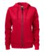 Overhead 
Sweater Full Zip Women Red