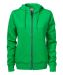 Overhead 
Sweater Full Zip Women Fresh Green