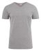 Heavy V-neck
T-Shirt Men grey melange