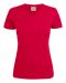 Heavy V-neck
T-Shirt Women Red