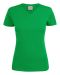 Heavy V-neck
T-Shirt Women Fresh Green