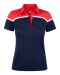 Seabeck Polo Women Dark Navy/Red
