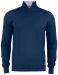 Everett Half Zip Sweater Dark Navy