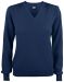 Everett V-neck Women Dark Navy