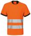 6009 T-SHIRT EN ISO 20471 CLASS 2 Orange/Black