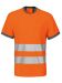 6009 T-SHIRT EN ISO 20471 CLASS 2 Orange/Grey