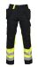6502 WAISTPANTS EN ISO 20471 CLASS 1 Yellow/Black