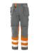 6502 WAISTPANTS EN ISO 20471 CLASS 1 Orange/Grey