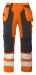 6506 WAISTPANTS EN ISO 20471 CLASS 2 Orange/Black