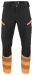 6528 SERVICE PANT STRETCH EN ISO 20471 CLASS 1 Orange/Black