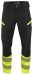 6528 SERVICE PANT STRETCH EN ISO 20471 CLASS 1 Yellow/Black