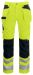 6531 WAISTPANTS EN ISO 20471 CLASS 2 Yellow/Black