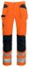 6531 WAISTPANTS EN ISO 20471 CLASS 2 Orange/Black