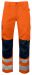 6532 WAISTPANTS EN ISO 20471 CLASS 2 Orange/Black