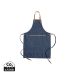 Deluxe canvas chef apron blue