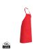 Impact AWARE™ Recycled cotton apron 180gr red