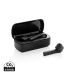 Free Flow TWS earbuds in charging case black