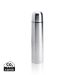Stainless steel flask silver