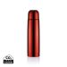 Stainless steel flask red