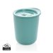 Simplistic antimicrobial coffee tumbler green