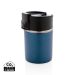 Bogota compact vacuum mug with ceramic coating blue