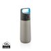 Hydrate leak proof lockable vacuum bottle grey