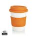PLA coffee cup orange, white