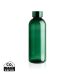 Leakproof water bottle with metallic lid green