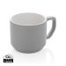 Ceramic modern mug 350ml grey