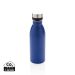 Deluxe stainless steel water bottle blue