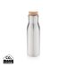 Clima leakproof vacuum bottle with steel lid grey