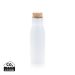 Clima leakproof vacuum bottle with steel lid white