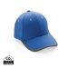 Impact AWARE™ Brushed rcotton 6 panel contrast cap 280gr blue