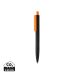 X3 black smooth touch pen orange, black