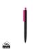 X3 black smooth touch pen pink, black