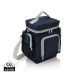 Deluxe travel cooler bag blue