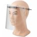 Protective face visor - Medium Dark grey